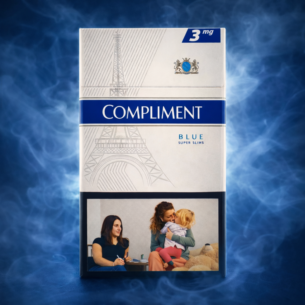 Compliment Super Slims Blue 3 — премиальное качество и ароматный табак для настоящих ценителей