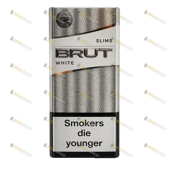BRUT Slims White