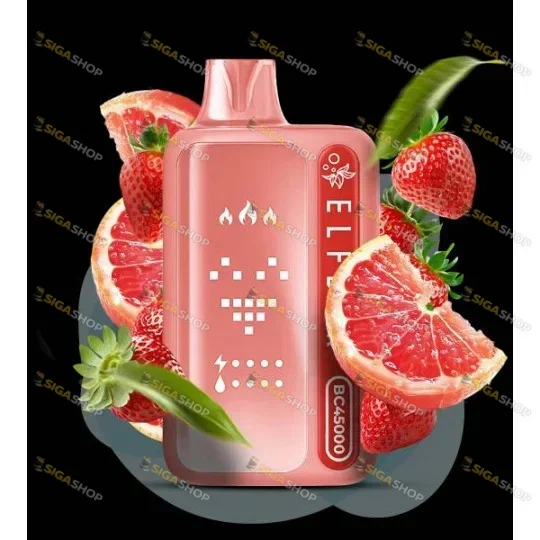 Elf Bar BC45000 Strawberry Grapefruit – Клубника Грейпфрут