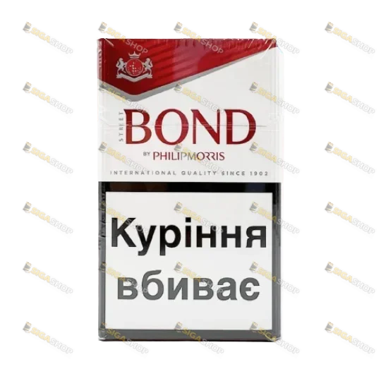 Сигарети Bond Red KS з українським акцизом